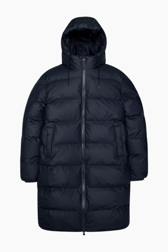 Alta Longer Puffer Jacket W3T4 - Navy - Rains