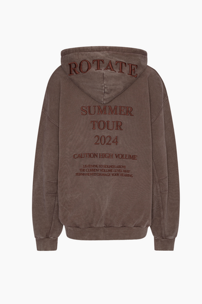 Oversized Sweat Hoodie - Mustang - ROTATE