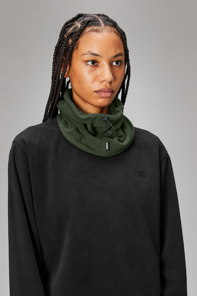 Fleece Tube Scarf T1  - Green - Rains