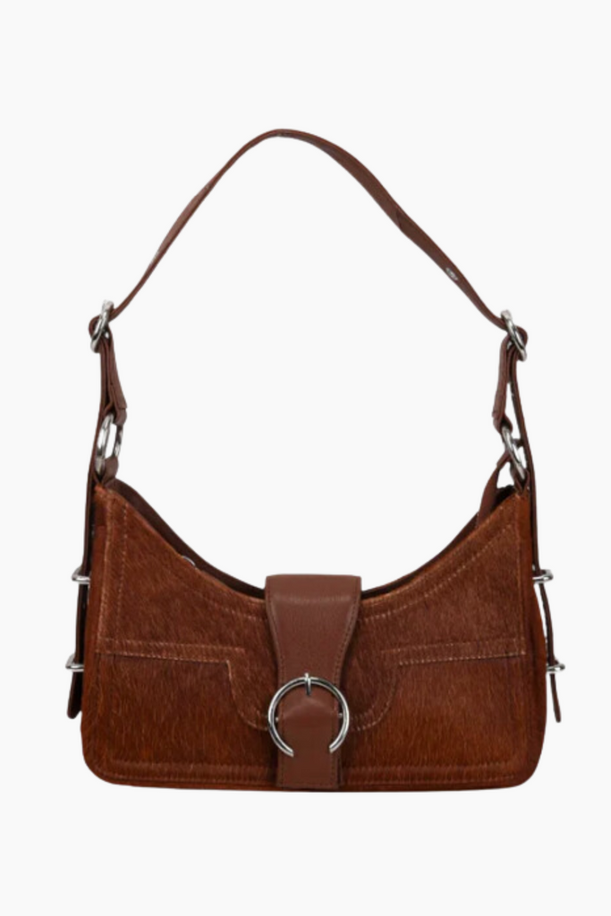 Alba Shoulder Bag - Brown - Silfen Studio