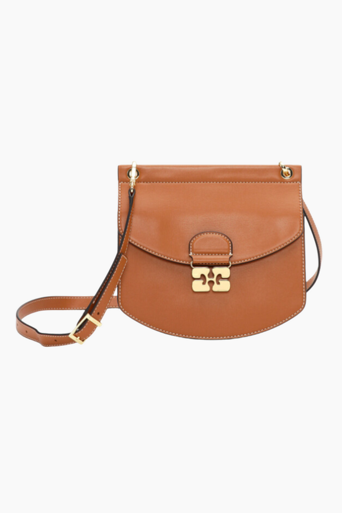 Apo-G Bag Small A6448 - Caramel Café - GANNI