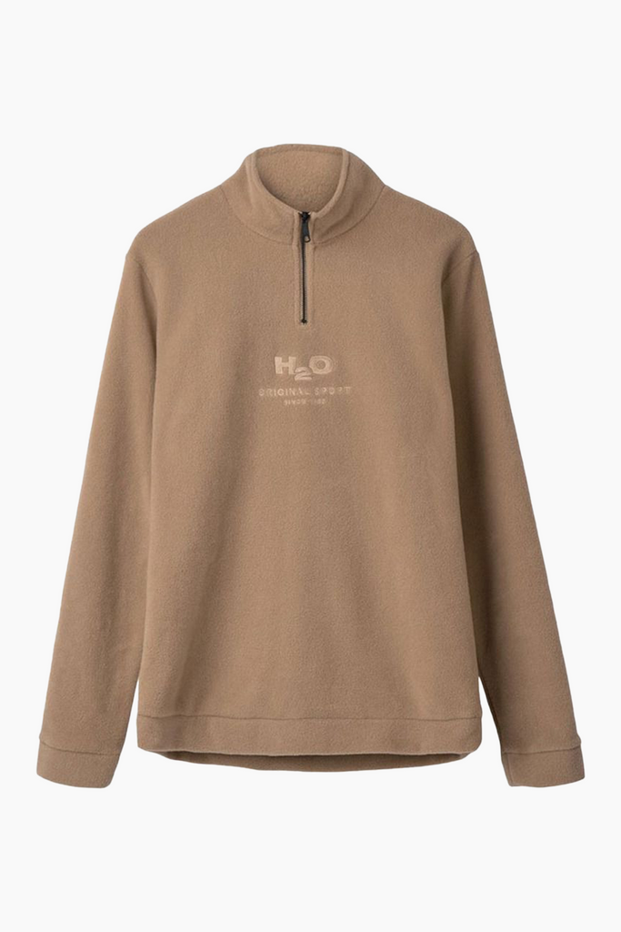 Blåvand II Fleece Half Zip - Oak - H2O