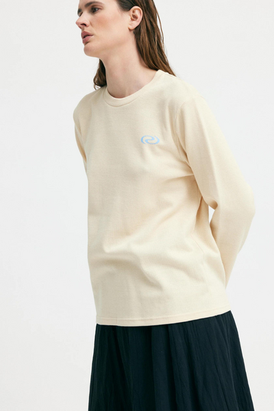 BobbyRS LS Tee - Beige - Résumé