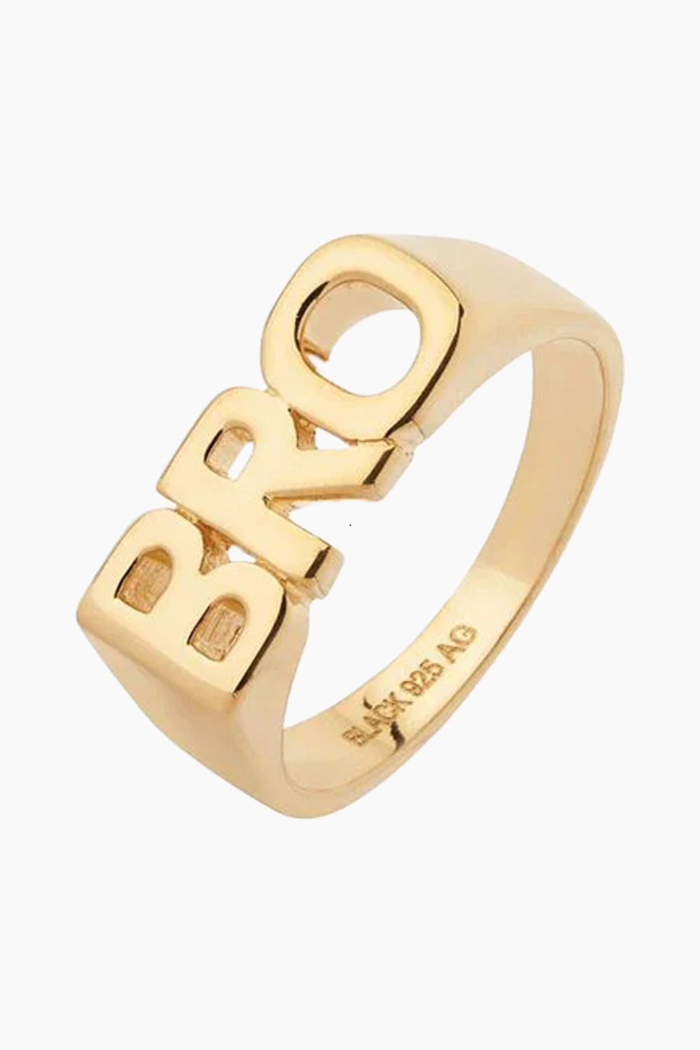 Bro Ring- Goldplated Silver - Maria Black