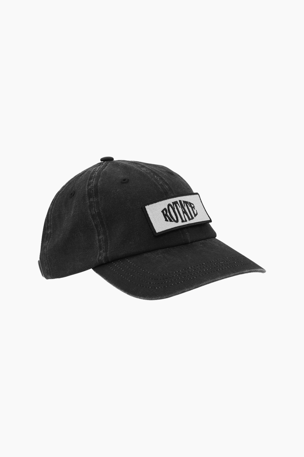 Cap W. Logo Patch - Black - ROTATE