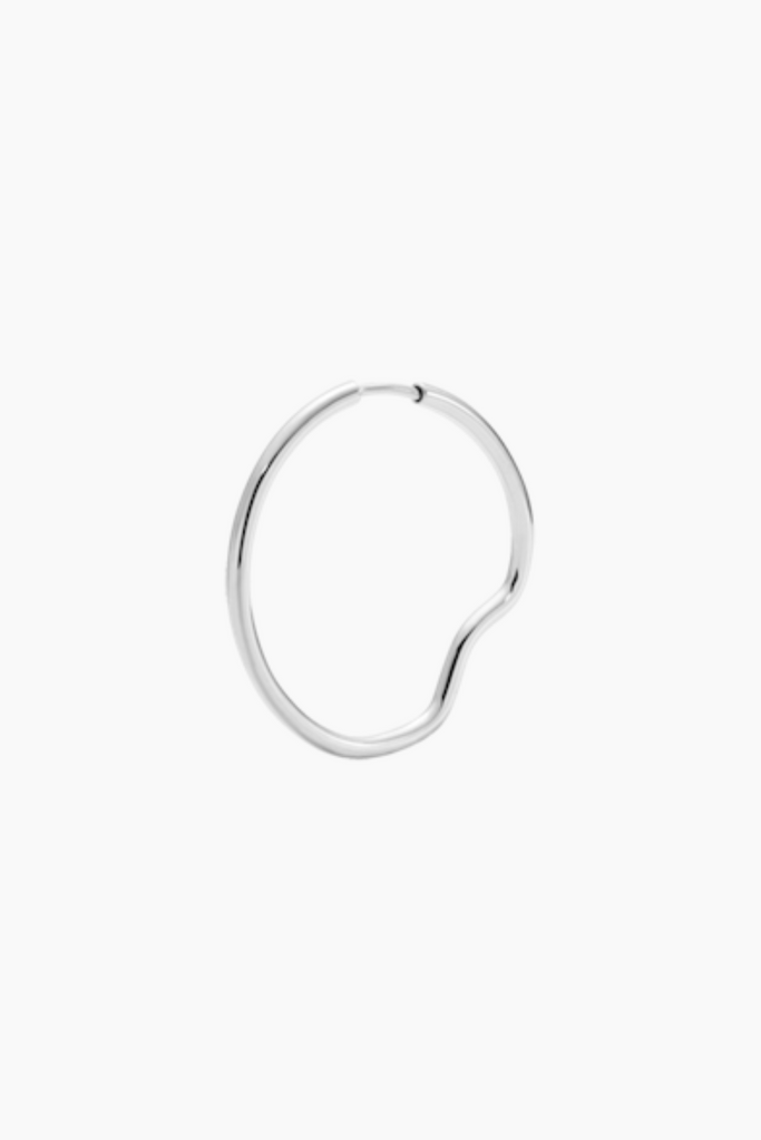 Copenhagen 25 Hoop - Silver - Maria Black