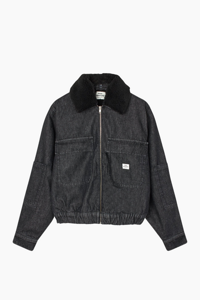 Dark Denim Sunny Jacket - Black - Mads Nørgaard