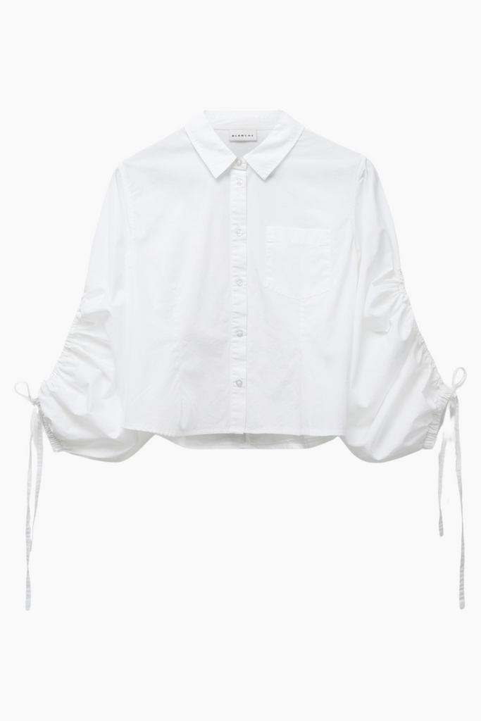 Dibella-BL Statement Shirt - White - Blanche