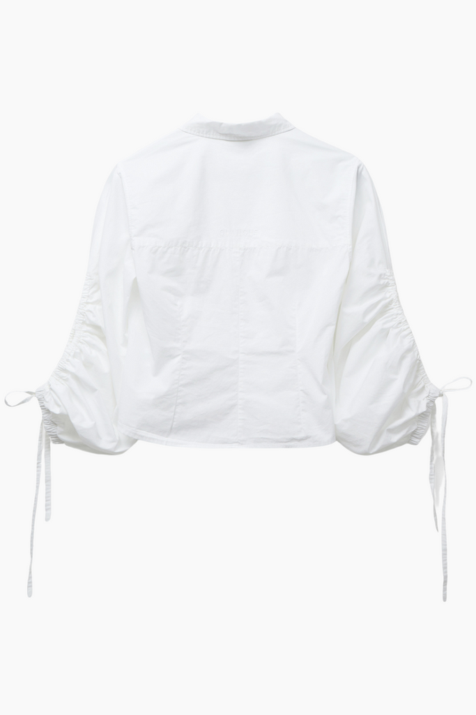 Dibella-BL Statement Shirt - White - Blanche