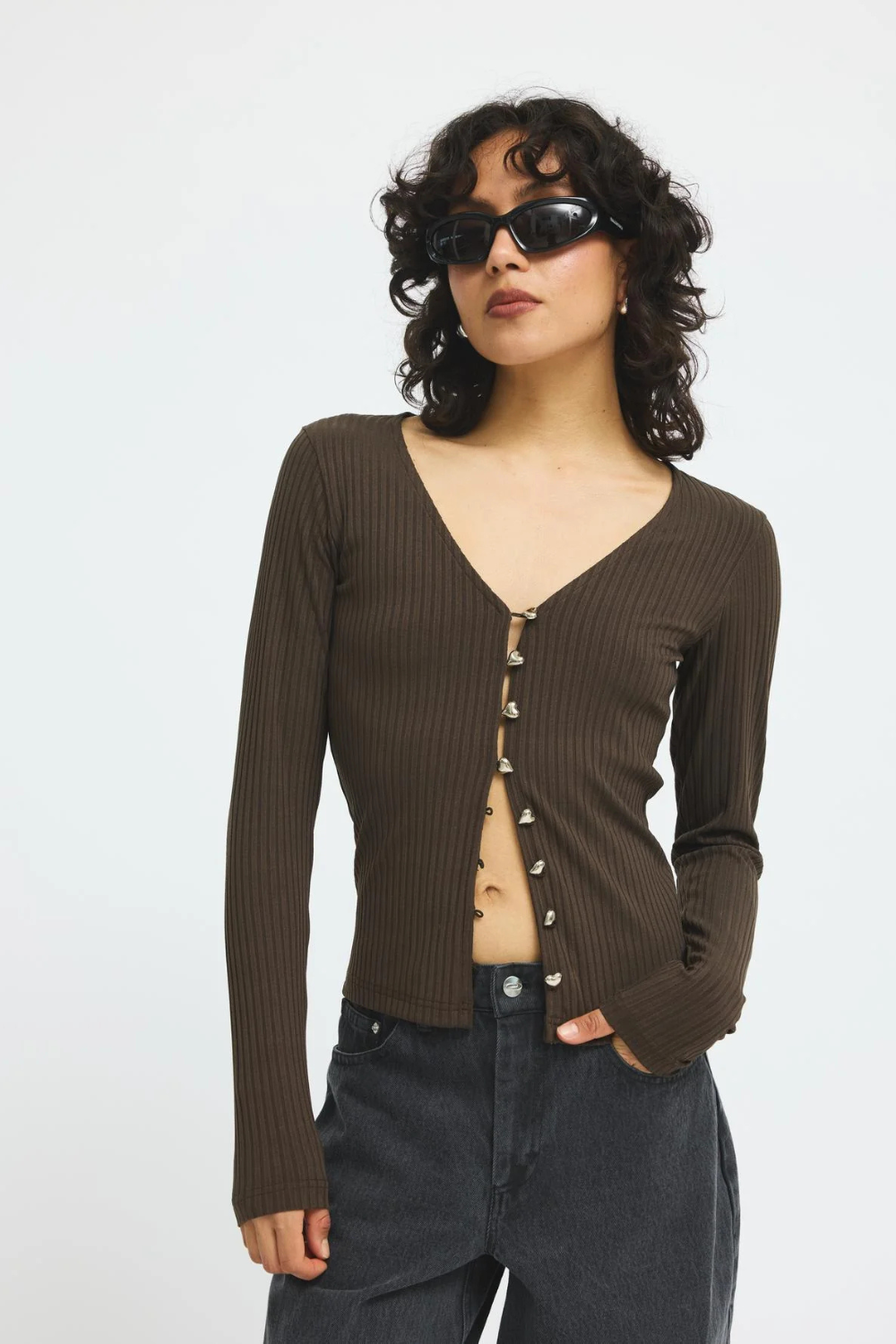 DottieRS Blouse - Dark Brown - Résumé