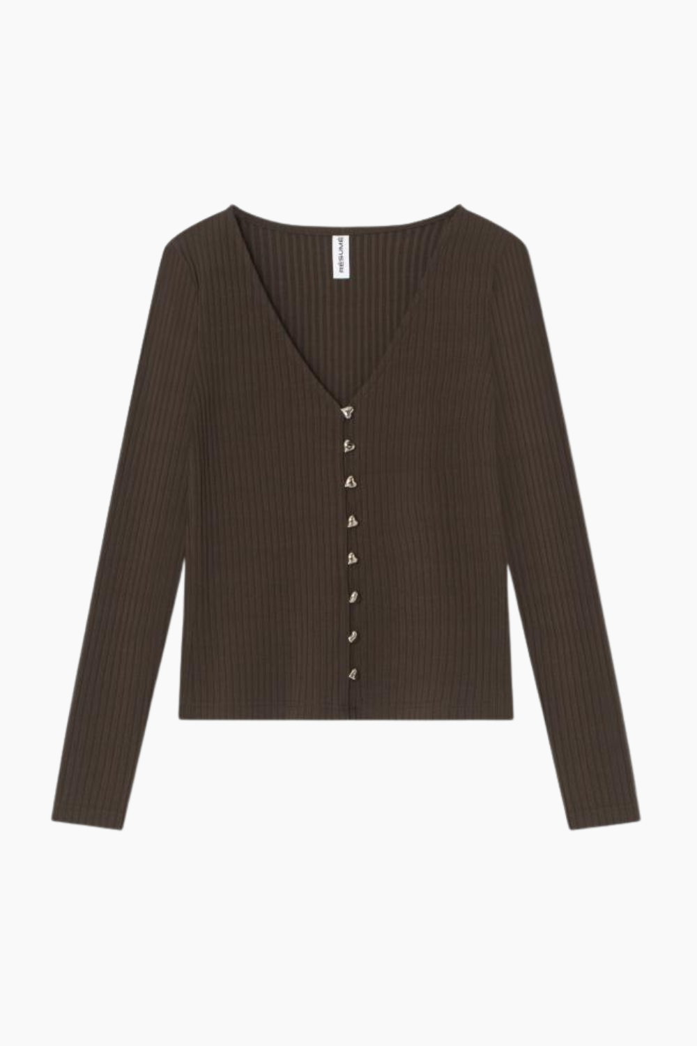 DottieRS Blouse - Dark Brown - Résumé