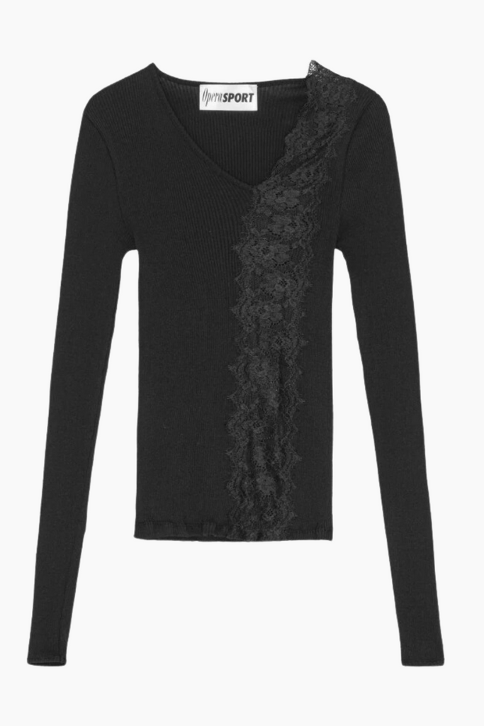 Ellie Seamless Top - Black - OpéraSPORT