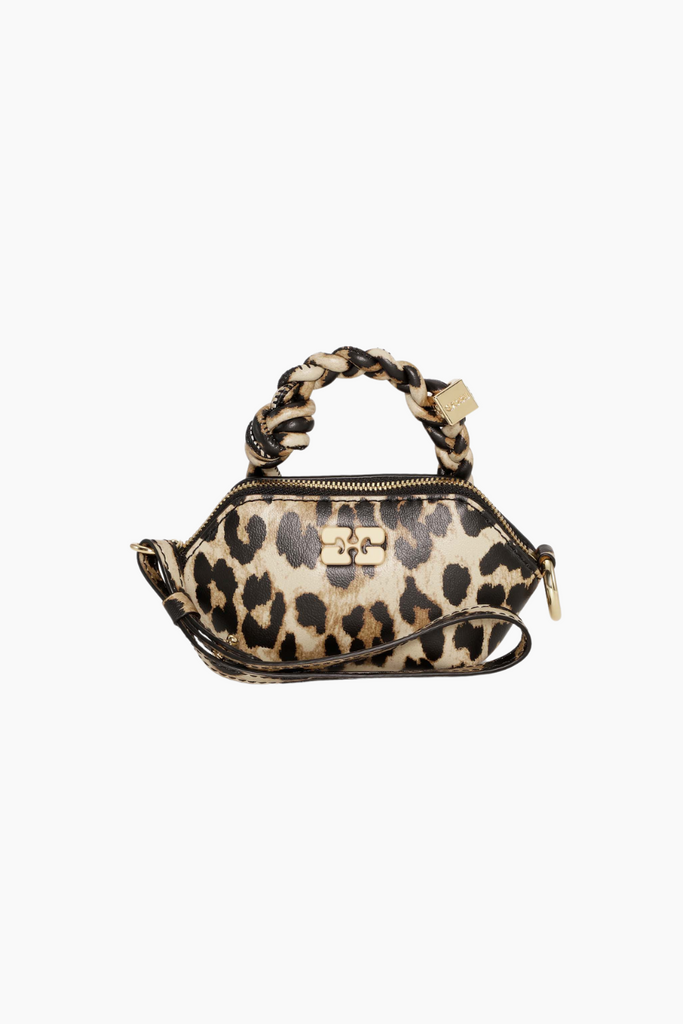 Ganni Bou Bag Nano Print A6549 - Leopard - GANNI