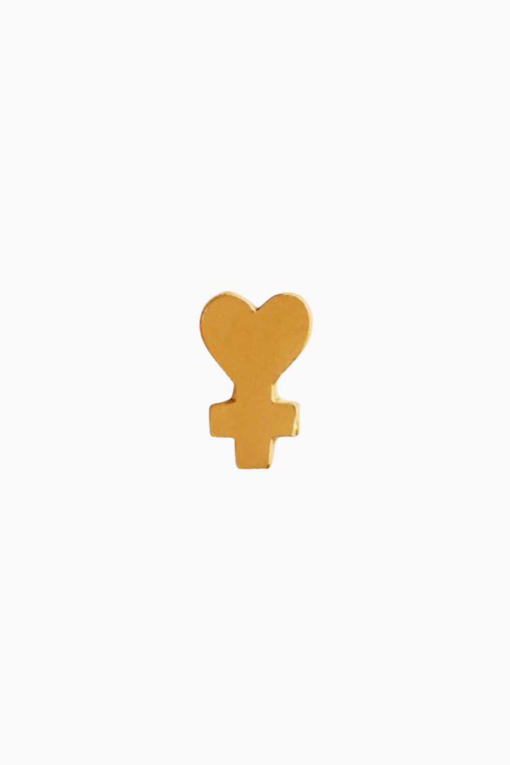 Girl Power Earring - Gold - Stine A