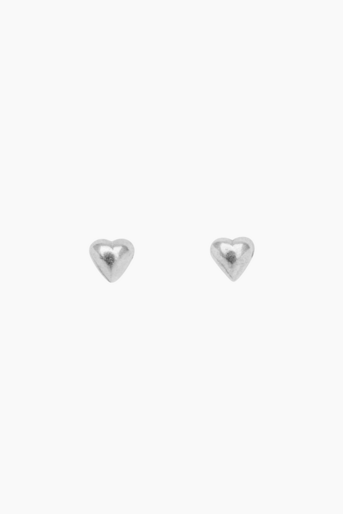 Heart Studs - Silver - Pico