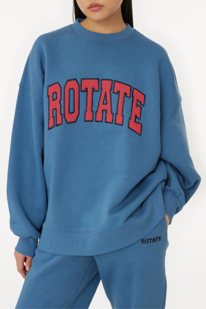 Heavy Sweat Crewneck - Blue Horizon - Rotate