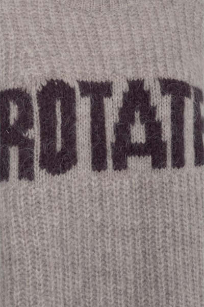 Knitted Logo Sweater - Atmosphere - ROTATE