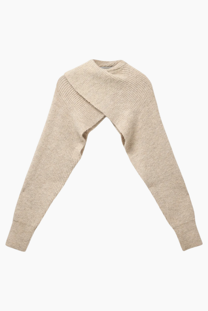 Laurel-BL Shrug - Oxford Tan - Blanche