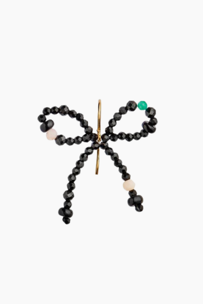 Lissé Bow Earring - Black Dream Colors - Stine A