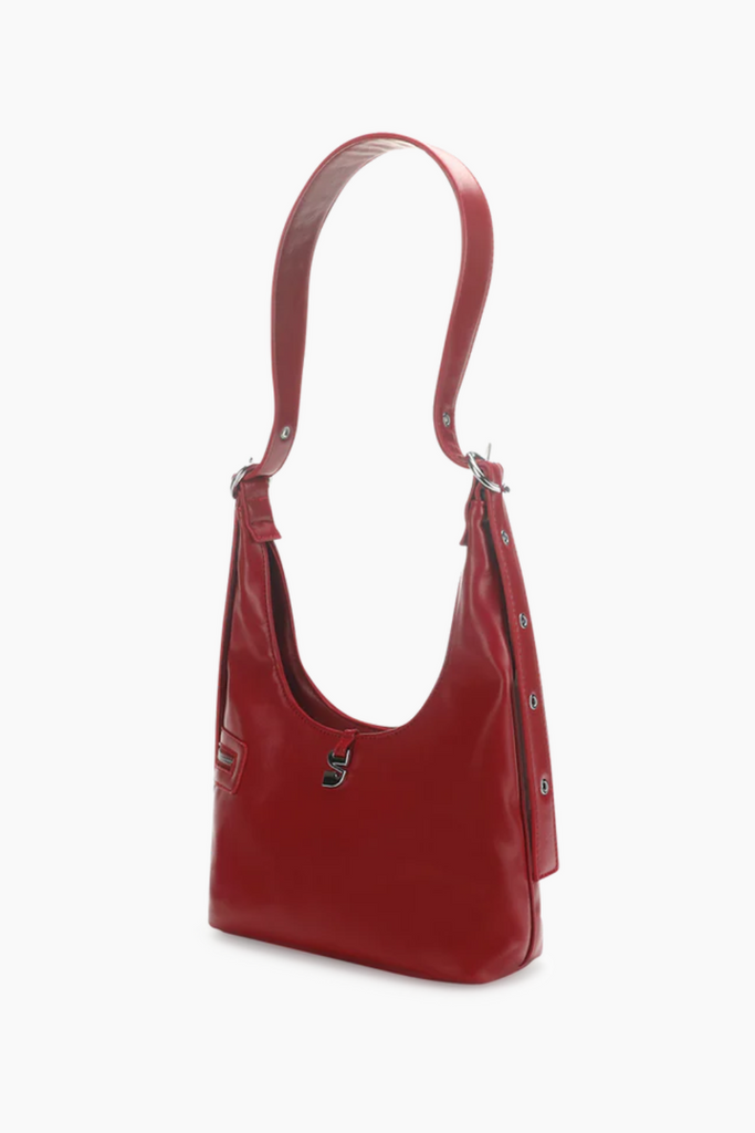 Lotta Shoulder Bag - Red - Silfen Studio