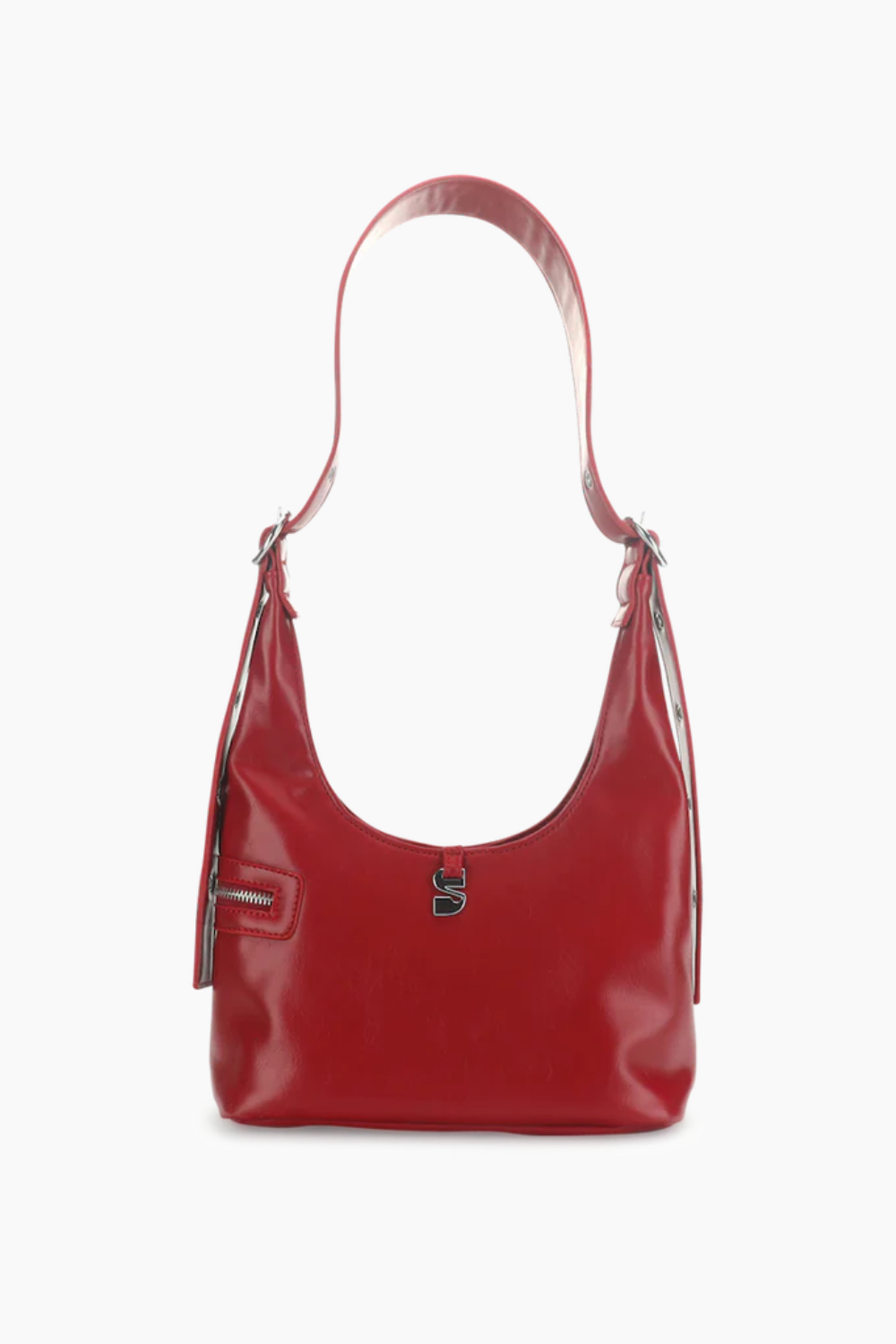 Lotta Shoulder Bag - Red - Silfen Studio