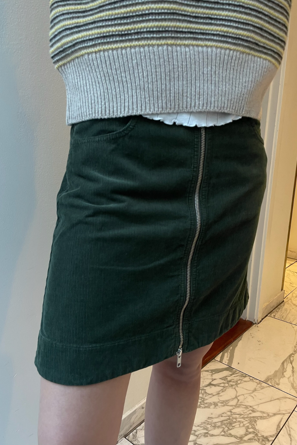 Mini Cord Riva Skirt - Rosin - Mads Nørgaard