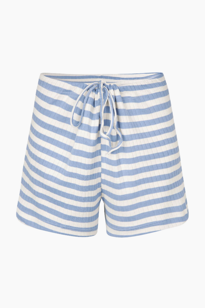 NPS Nova Shorts Broadway - Light blue/Ecru - Nørgaard på Strøget