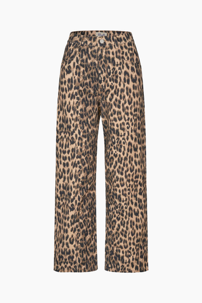 Nara Jeans - Brown Baum Leopard - Baum und Pferdgarten