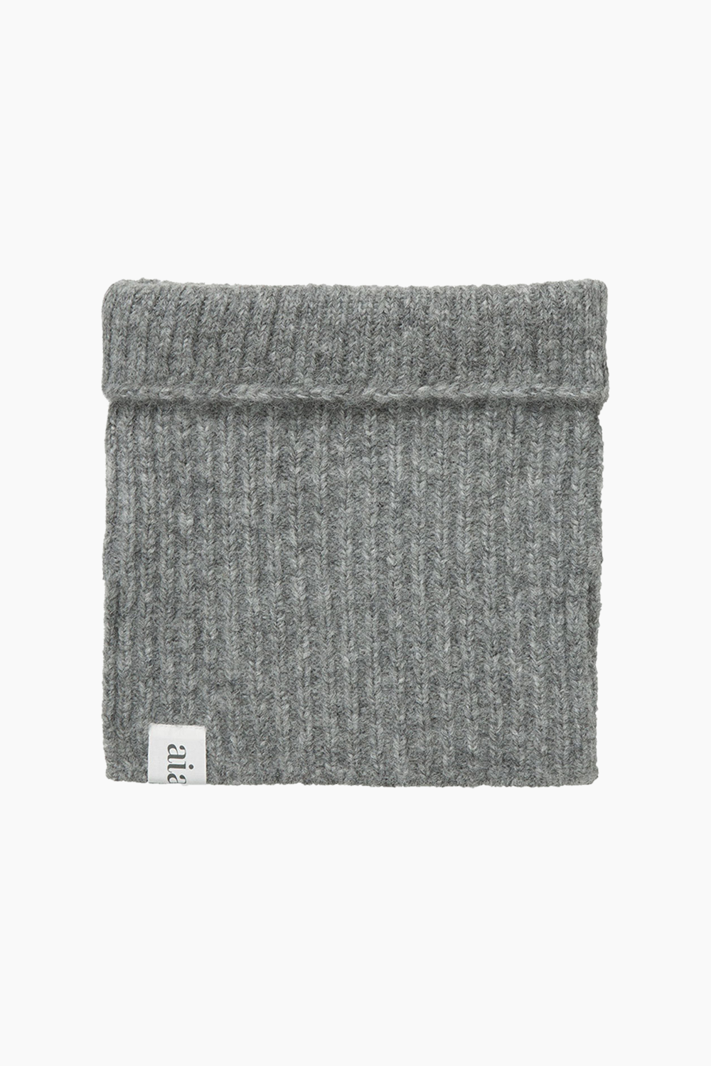 Nellie Neckwarmer - Pure Light Grey - Aiayu