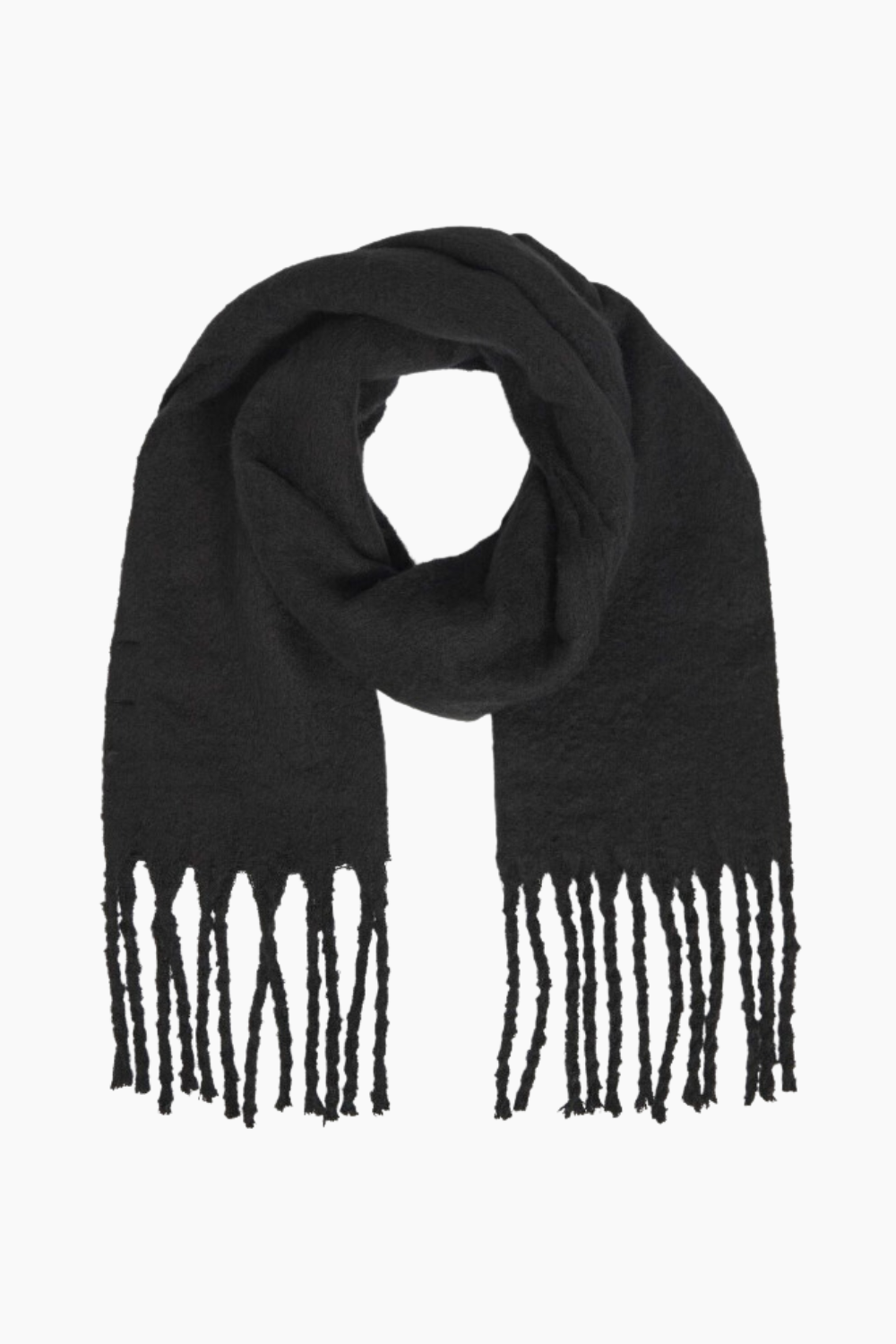 Objmitta Check Scarf Rep - Black - Object