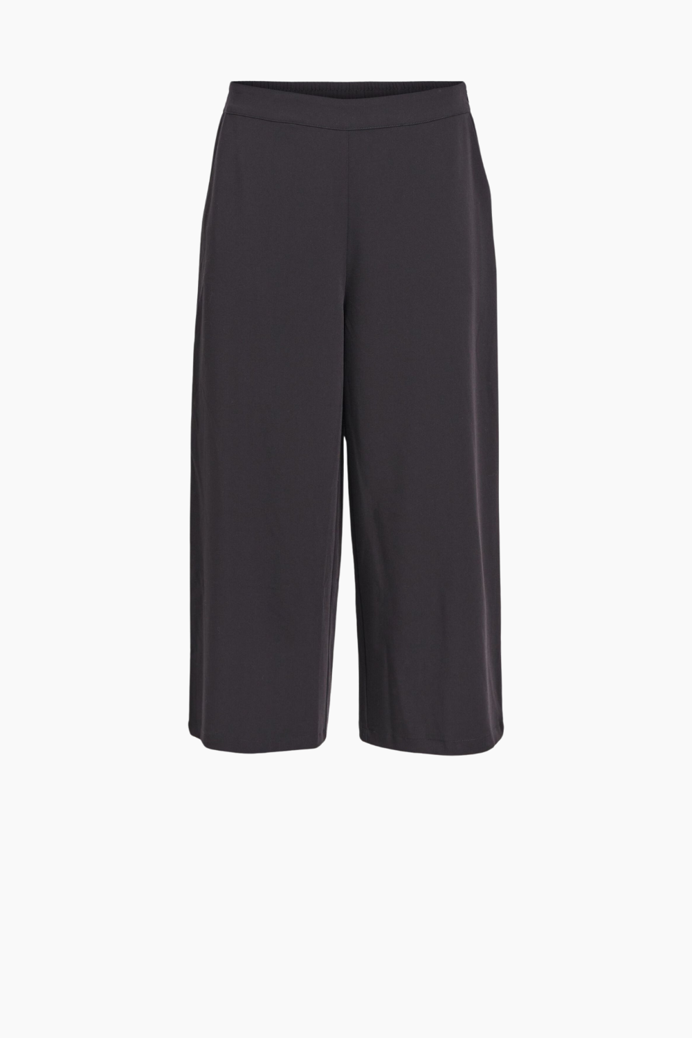 Objcecilie Lo MW Culotte Pants - Black - Object