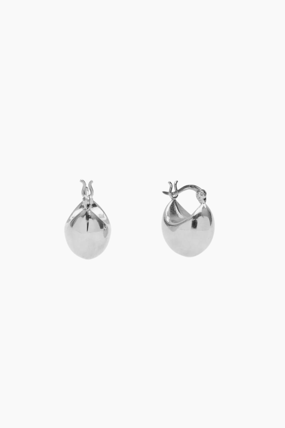 Poppy Petite Hoops - Silver - Pico