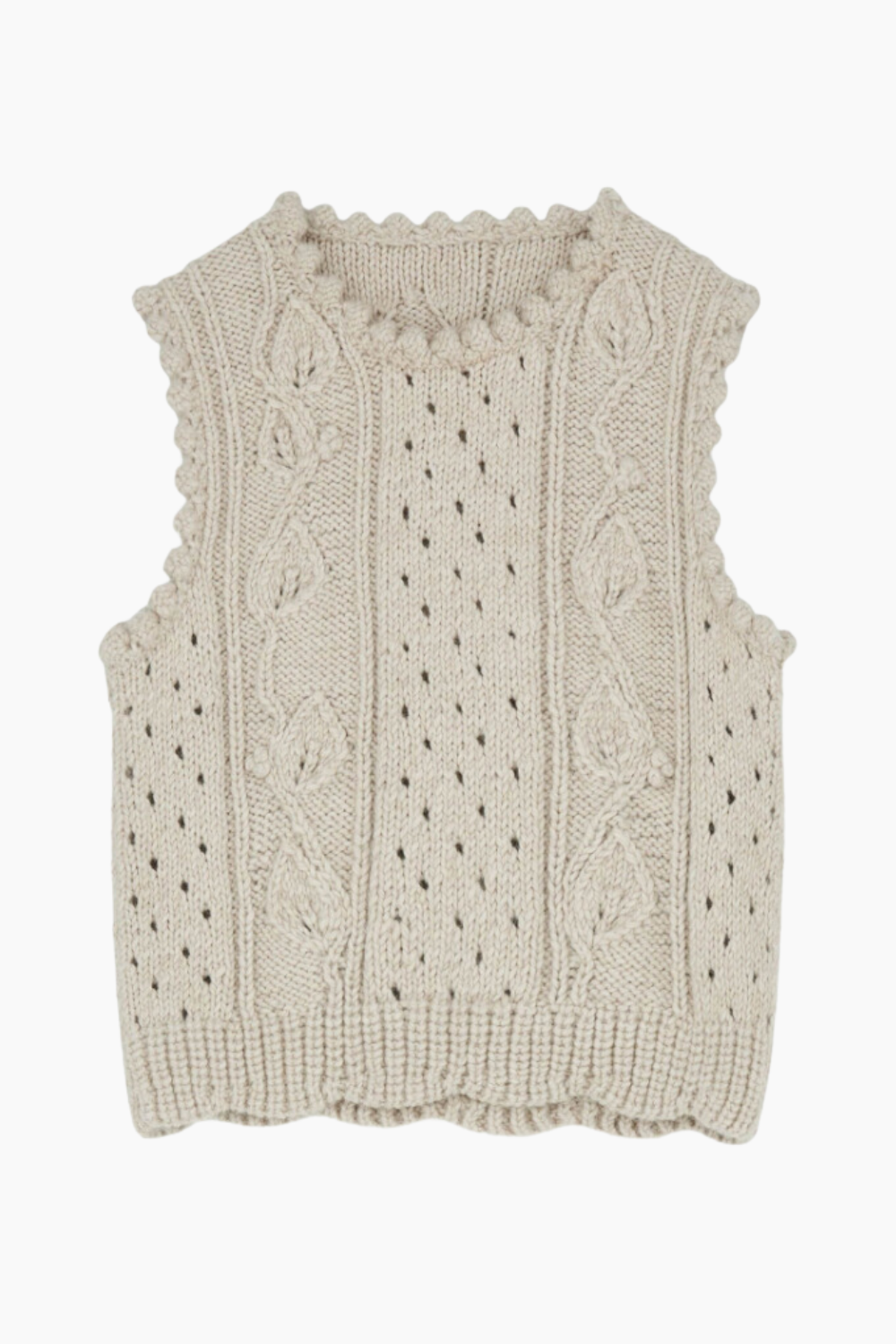 Embla Vest i Pure Natural - Aiayu - Shop QNTS! – QNTS.dk