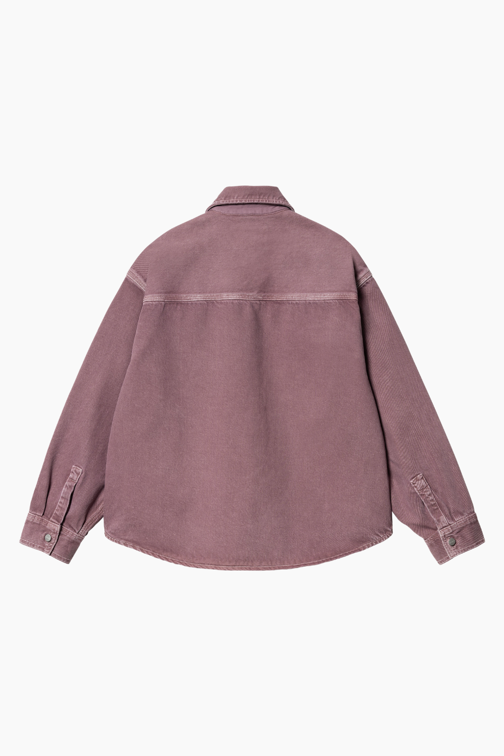 W' Georgia Shirt Jac - Dusty Fuchsia (Stone Dyed) - Carhartt WIP