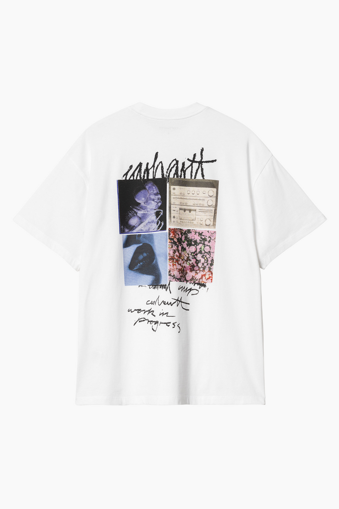 W' S/S Immerse T-Shirt - White - Carhartt WIP