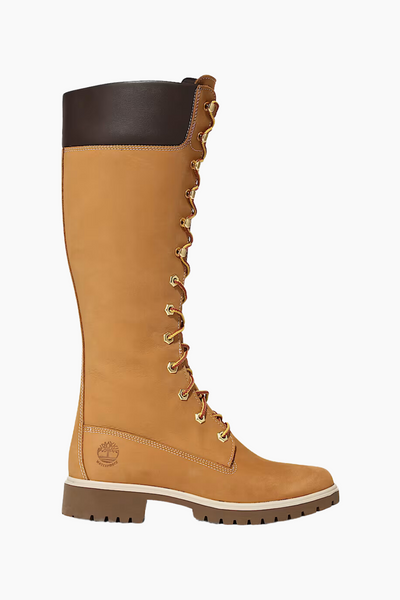 Premium 14 In Lace Waterproof Boot - Wheat - Timberland