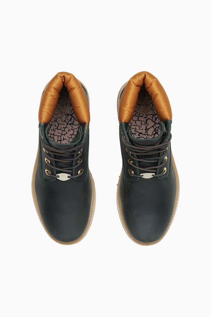 Premium 6 In Lace Waterproof Boot - Dark Green - Timberland