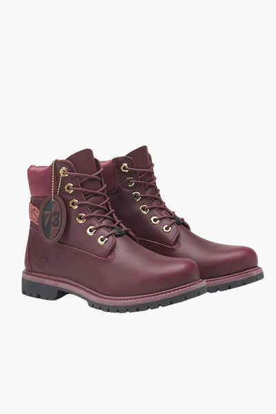 Premium 6 In Lace Waterproof Boot - Dark Pink - Timberland