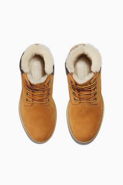 Premium 6 In Warm Waterproof Boot - Wheat - Timberland