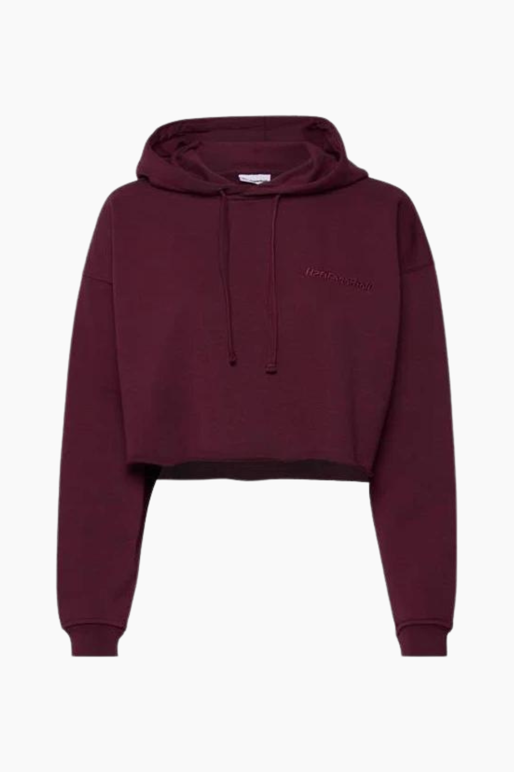 Pro Cropped Sweat Hoodie - Plum Wine - H2O Fagerholt