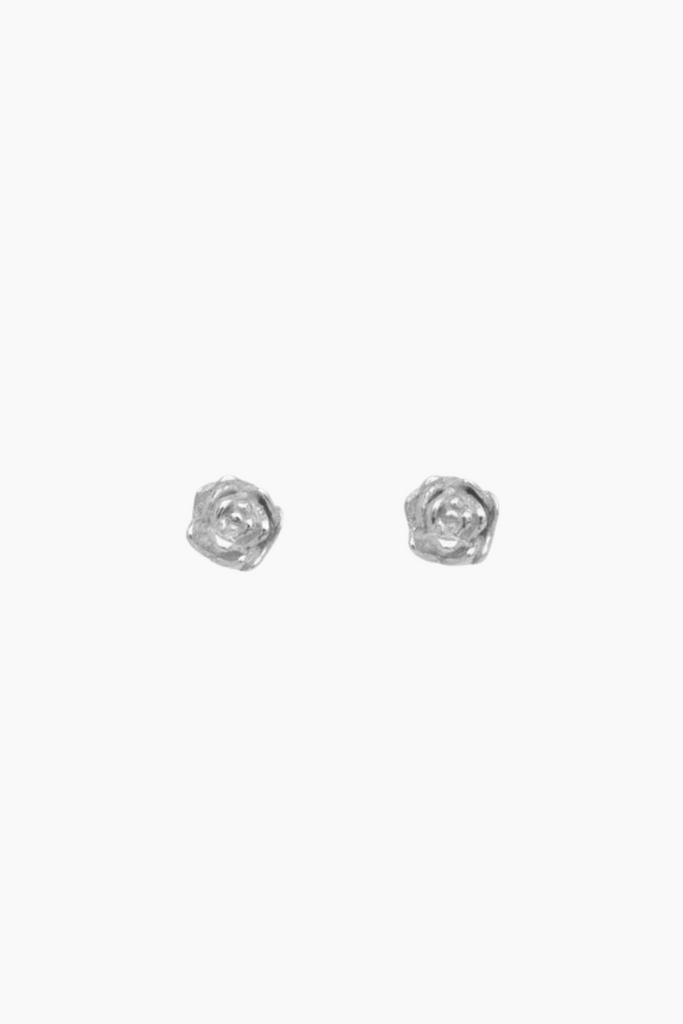 Rose Studs - Silver - Pico