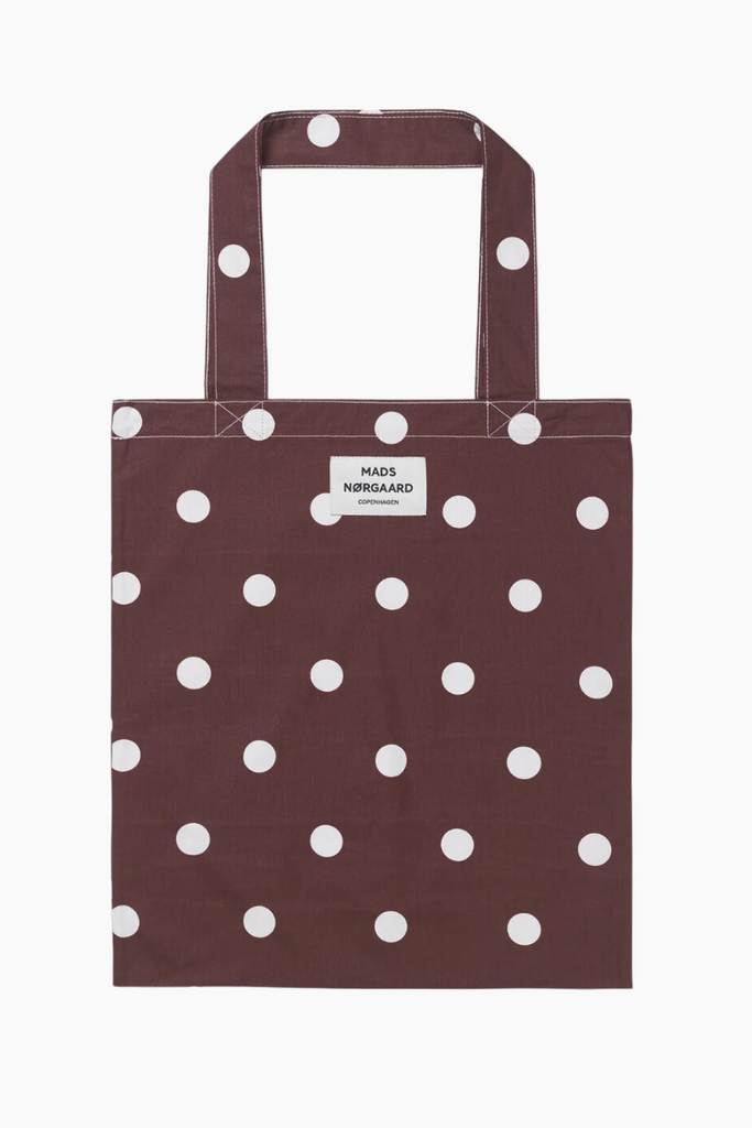 Sacky Atoma Bag - Dot AOP Sassafras/White Alyssum - Mads Nørgaard