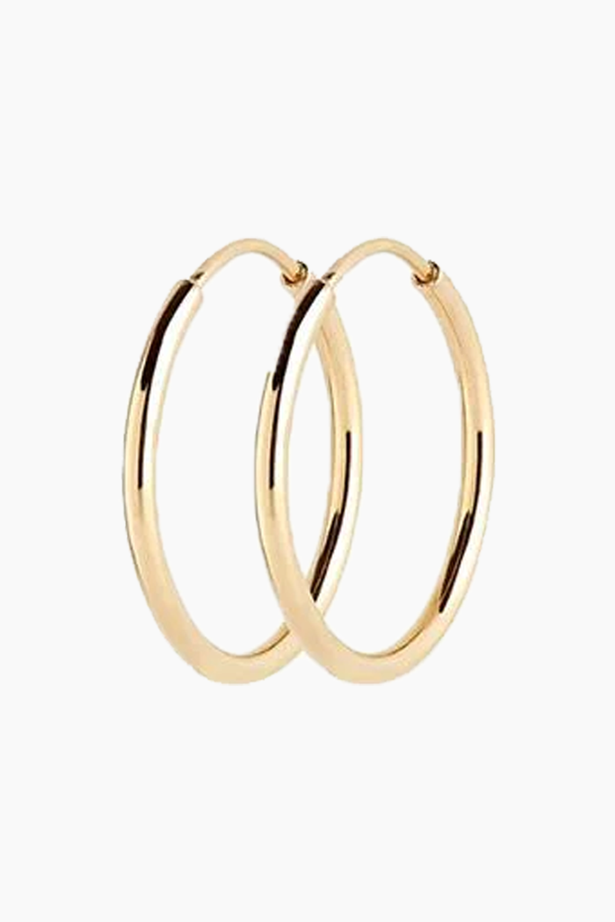 Senorita 25 Hoop - Goldplated Silver - Maria Black