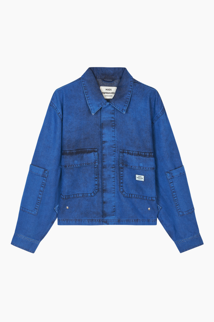 Soft Denim Soleil Jacket - Bluing - Mads Nørgaard