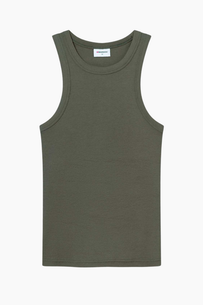 Tank Top Women - Olive Green - bareen