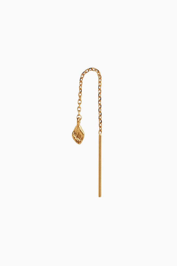 Tout Petit Dangling Ile De L'amor Earring - Gold - Stine A