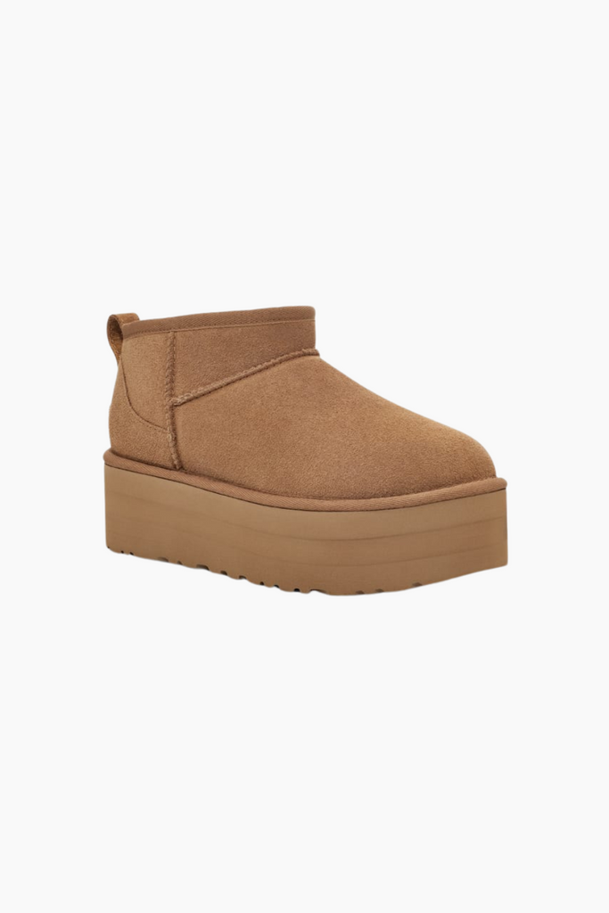 W' Classic Ultra Mini Platform - Chestnut - UGG