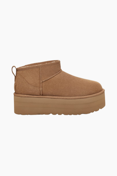 W' Classic Ultra Mini Platform - Chestnut - UGG