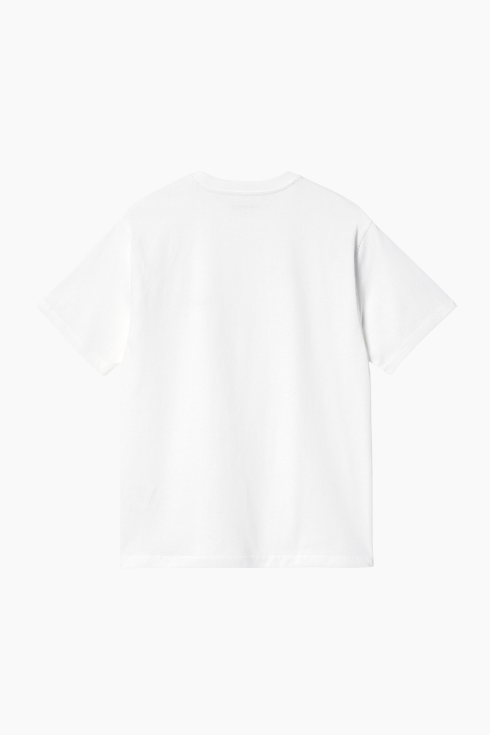 W' S/S American Script T-Shirt - White - Carhartt WIP