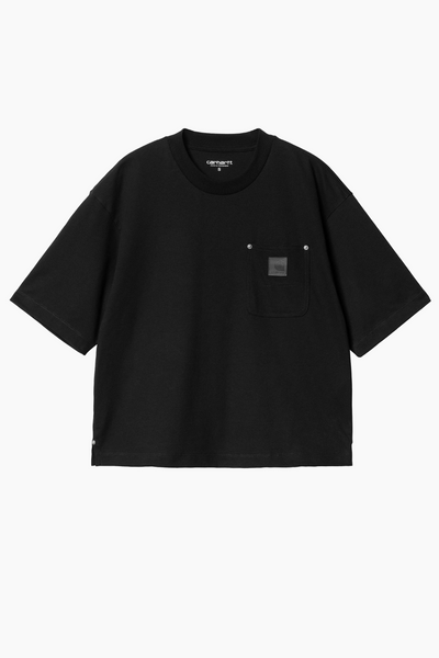 W' S/S Eldon T-Shirt - Black - Carhartt WIP